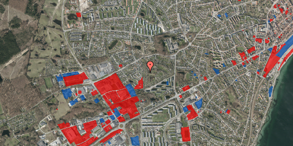 Jordforureningskort på Lathyrusvej 19, 3000 Helsingør