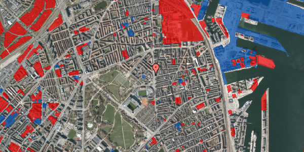 Jordforureningskort på Østerfælled Torv 8, 2100 København Ø