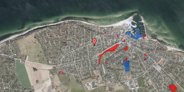 Jordforureningskort på Vesterbrogade 55B, 3250 Gilleleje