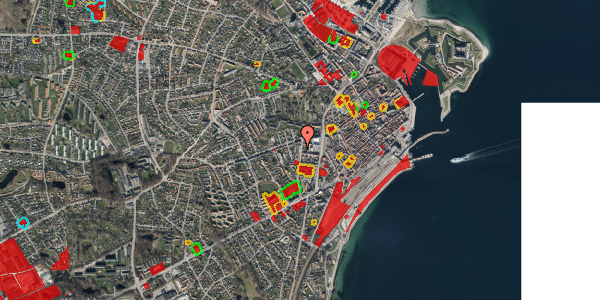 Jordforureningskort på Gl Banegårdsvej 4C, 2. th, 3000 Helsingør