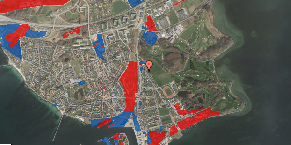 Jordforureningskort på Tovesvej 41, 4220 Korsør