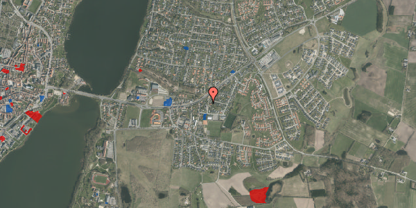 Jordforureningskort på Nyvej 1V, 8800 Viborg