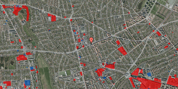 Jordforureningskort på Jyllingevej 42, st. , 2720 Vanløse