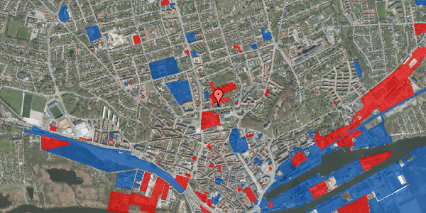 Jordforureningskort på Reberbanevej 4, 1. tv, 8900 Randers C