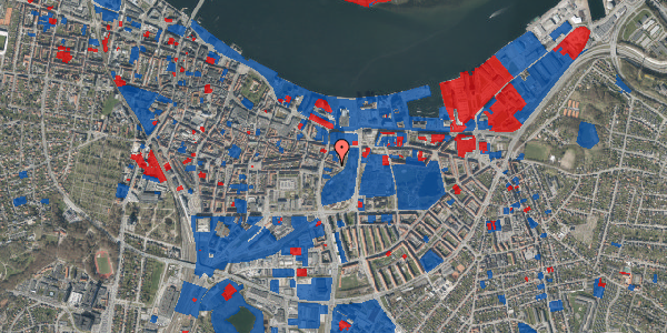 Jordforureningskort på Langesgade 10, st. , 9000 Aalborg