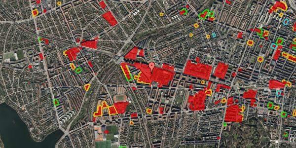 Jordforureningskort på Marguerite Vibys Plads 8A, 2000 Frederiksberg