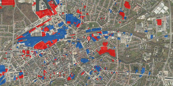 Jordforureningskort på Rytterkasernen 1, 1. 2, 5000 Odense C