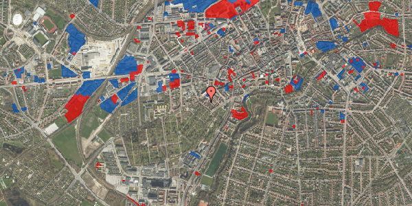 Jordforureningskort på Gerthasvej 1, st. 1, 5000 Odense C