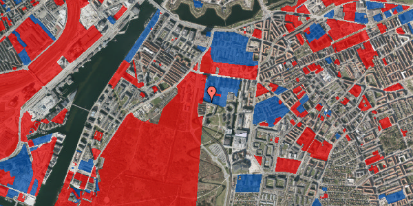 Jordforureningskort på Tom Kristensens Vej 36, 1. tv, 2300 København S