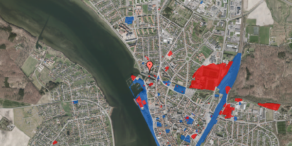 Jordforureningskort på Slotsbryggen 18, 4800 Nykøbing F