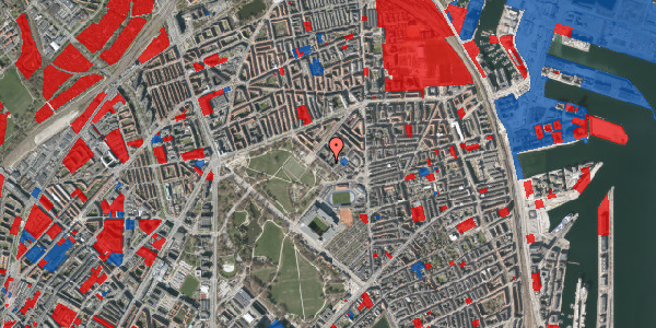 Jordforureningskort på Serridslevvej 14, 4. 1, 2100 København Ø