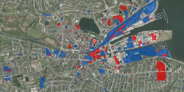 Jordforureningskort på Klostergade 11, 6000 Kolding