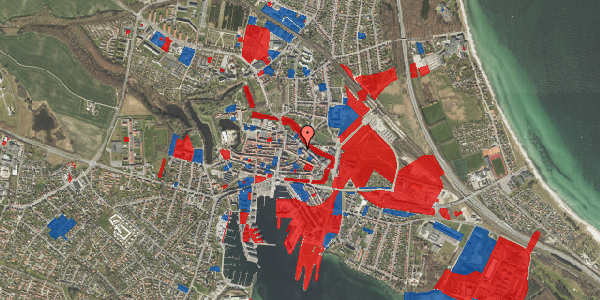 Jordforureningskort på Nørrevoldgade 58, 5800 Nyborg