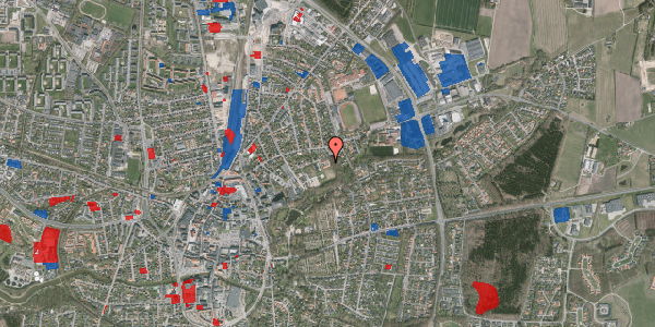 Jordforureningskort på Sportsvej 10, 7500 Holstebro