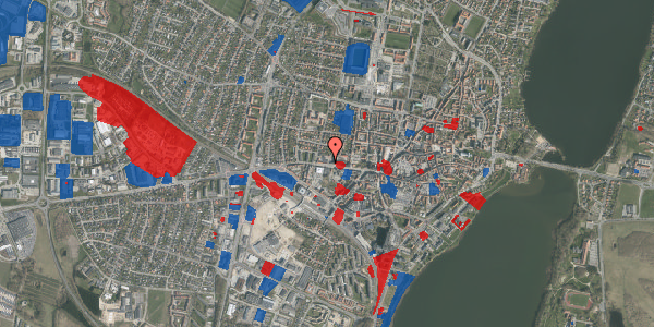 Jordforureningskort på Vesterbrogade 14B, 8800 Viborg