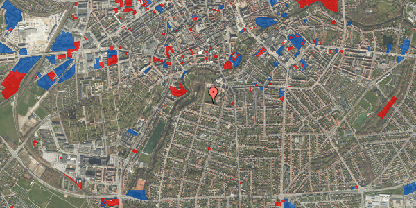 Jordforureningskort på Jagtvej 59, 1. 13, 5000 Odense C