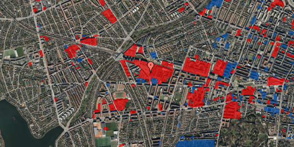 Jordforureningskort på Dirch Passers Allé 14, 1. tv, 2000 Frederiksberg