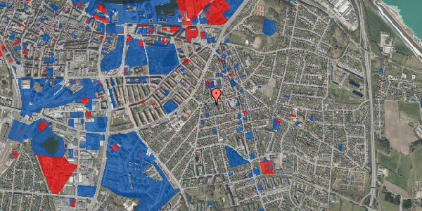 Jordforureningskort på Odinsgade 87, 9000 Aalborg