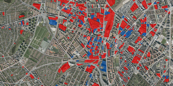 Jordforureningskort på Vibevej 16, 3. th, 2400 København NV