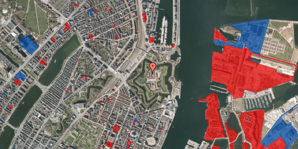 Jordforureningskort på Kastellet 58, 2100 København Ø