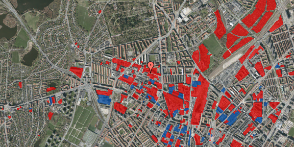 Jordforureningskort på Dortheavej 7, st. , 2400 København NV