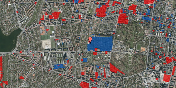 Jordforureningskort på Roskildevej 54B, 1. 3, 2000 Frederiksberg