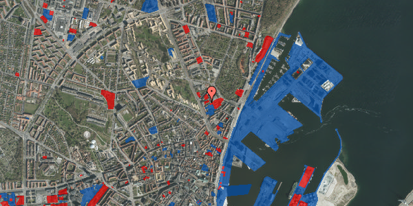 Jordforureningskort på Nørrebrogade 20E, 8000 Aarhus C