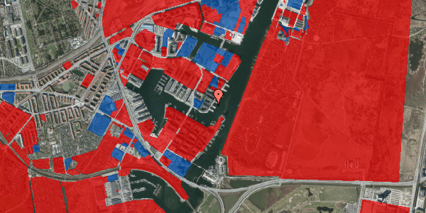 Jordforureningskort på Teglholmens Østkaj 36, 2450 København SV