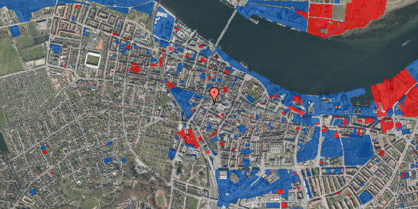 Jordforureningskort på Tiendeladen 11, 2. 3, 9000 Aalborg