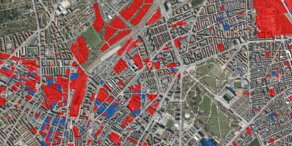 Jordforureningskort på Hildursgade 5, 2100 København Ø