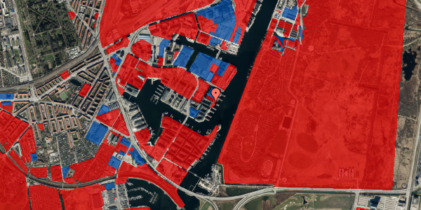 Jordforureningskort på Teglholmens Østkaj 65, 2. th, 2450 København SV