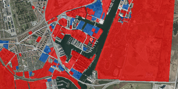 Jordforureningskort på Teglholmens Østkaj 43, 1. , 2450 København SV