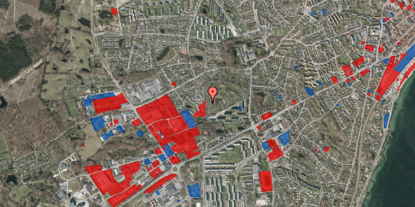 Jordforureningskort på Lathyrusvej 42, 3000 Helsingør