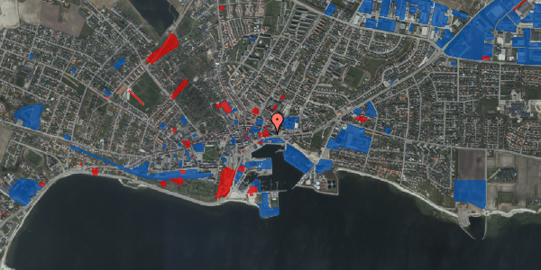 Jordforureningskort på Østergade 28, 1. mf, 7700 Thisted