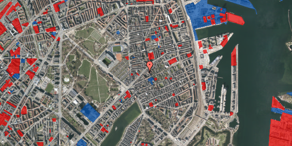 Jordforureningskort på Nordre Frihavnsgade 26A, 1. 17, 2100 København Ø