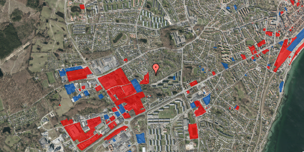 Jordforureningskort på Lathyrusvej 37, 3000 Helsingør