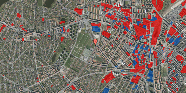 Jordforureningskort på Hulgårdsvej 95B, 2400 København NV