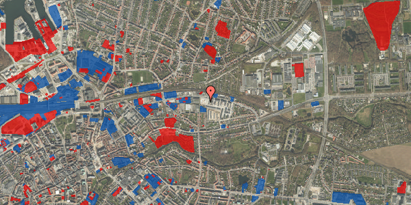 Jordforureningskort på Østerlunden 1, 1. 2, 5000 Odense C