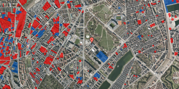 Jordforureningskort på Edel Sauntes Allé 14, 2100 København Ø