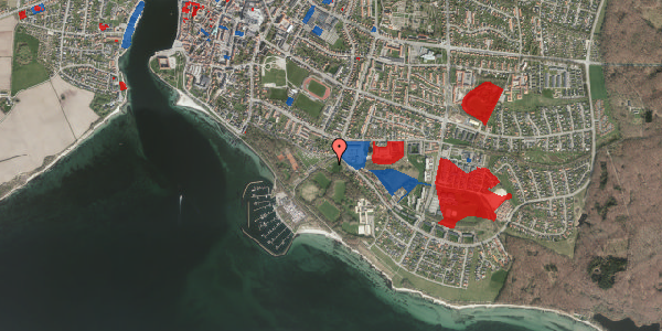 Jordforureningskort på Marina Allé 3, 6400 Sønderborg