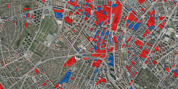 Jordforureningskort på Vibevej 51, 2400 København NV