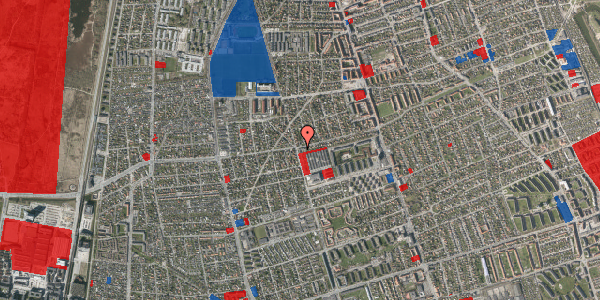 Jordforureningskort på Vejlands Allé 55, 2300 København S