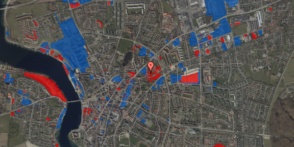 Jordforureningskort på Møllebakken 20A, 1. 1, 6400 Sønderborg