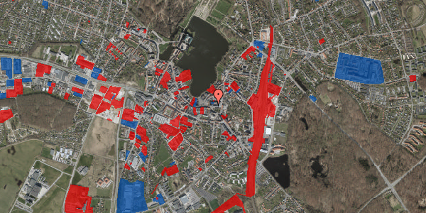 Jordforureningskort på Kannikegade 1, 3400 Hillerød