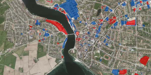 Jordforureningskort på Nørre Havnegade 1, 6400 Sønderborg