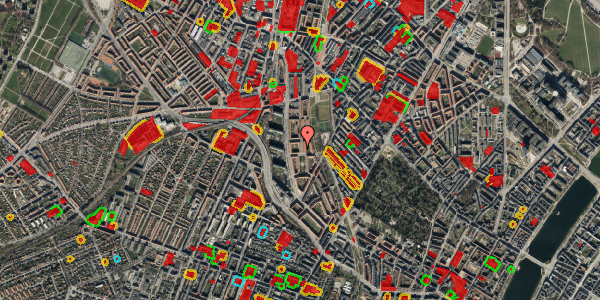 Jordforureningskort på Sandbjerggade 1, 3. , 2200 København N