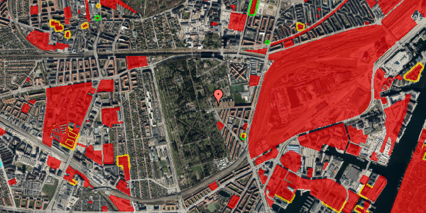 Jordforureningskort på Bavnehøj Allé 38, st. 6, 2450 København SV