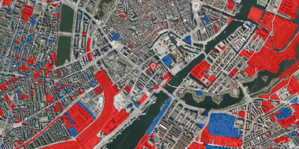 Jordforureningskort på H.C. Andersens Boulevard 43, st. tv, 1553 København V