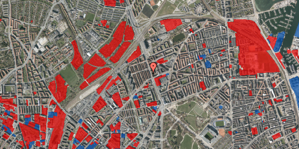 Jordforureningskort på Lyngbyvej 53, 2100 København Ø