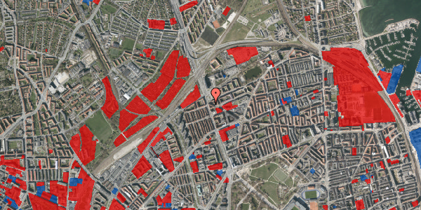 Jordforureningskort på Æbeløgade 29, 5. tv, 2100 København Ø